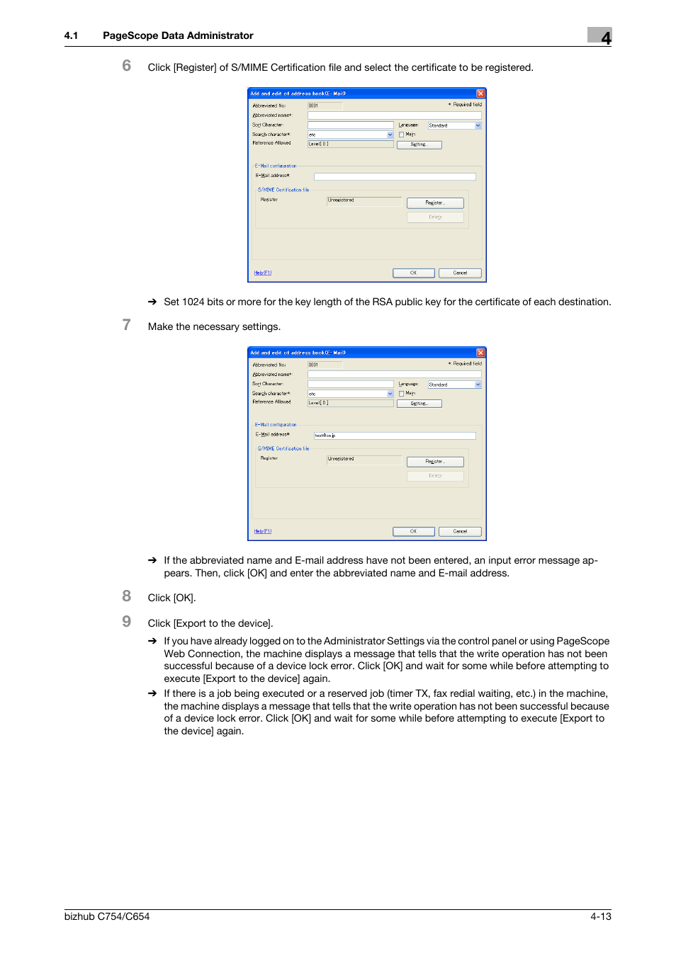 Konica Minolta bizhub C754 User Manual | Page 171 / 195