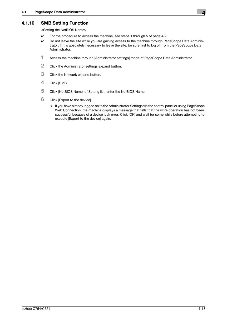 10 smb setting function, Smb setting function -18 | Konica Minolta bizhub C754 User Manual | Page 176 / 195