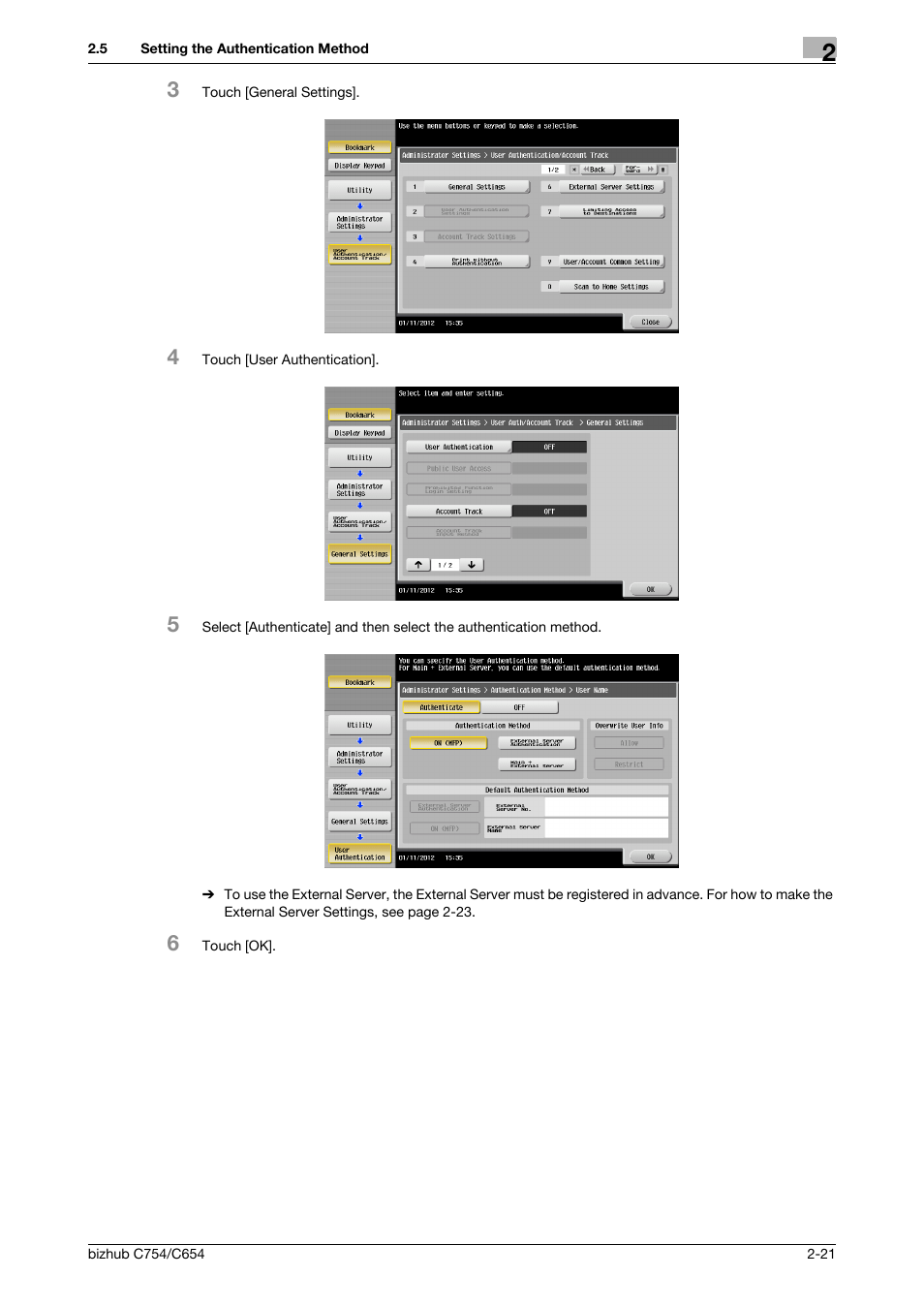 Konica Minolta bizhub C754 User Manual | Page 37 / 195