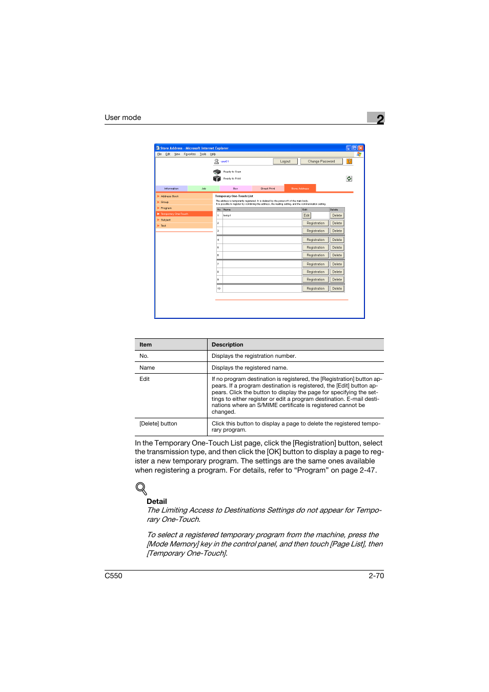 Konica Minolta bizhub C550 User Manual | Page 105 / 243