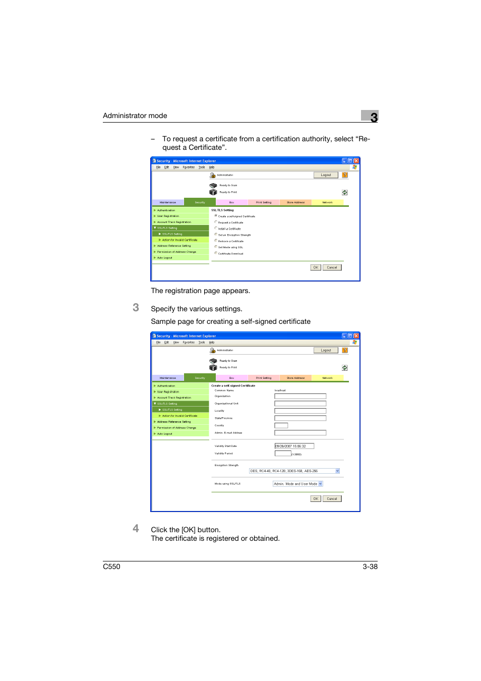 Konica Minolta bizhub C550 User Manual | Page 145 / 243