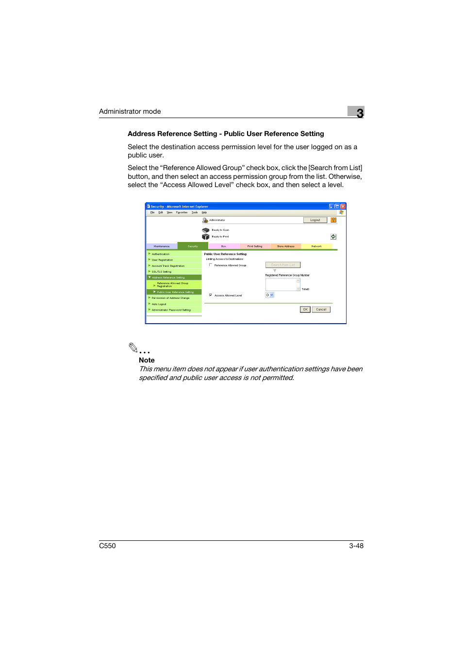 Konica Minolta bizhub C550 User Manual | Page 155 / 243