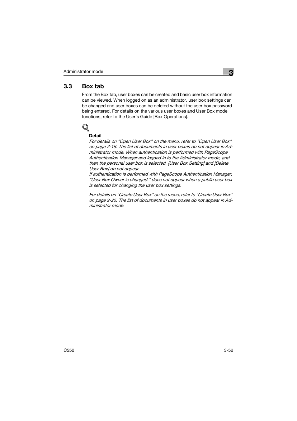 3 box tab, Box tab -52 | Konica Minolta bizhub C550 User Manual | Page 159 / 243