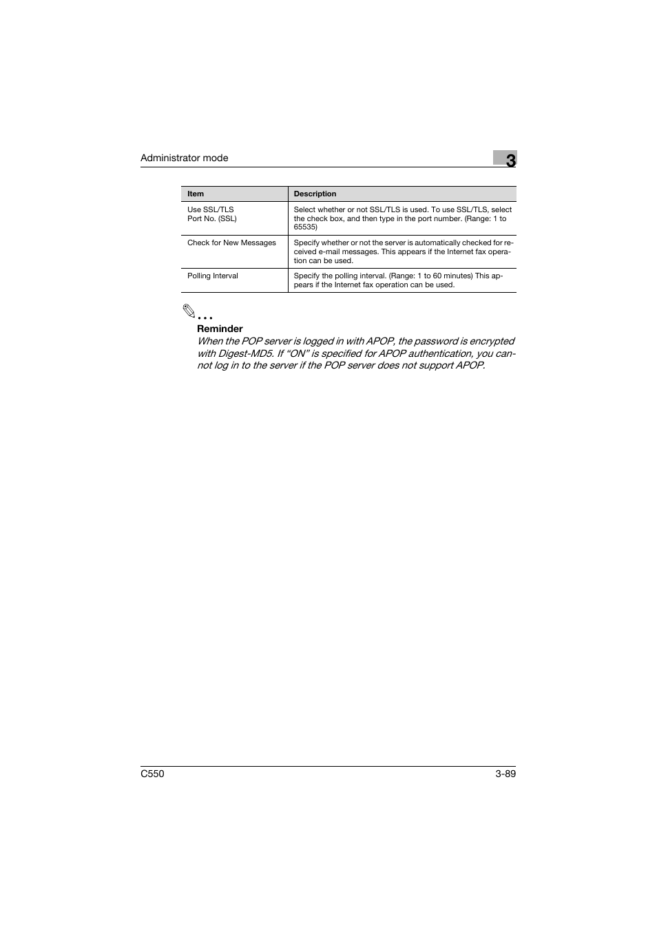 Konica Minolta bizhub C550 User Manual | Page 196 / 243
