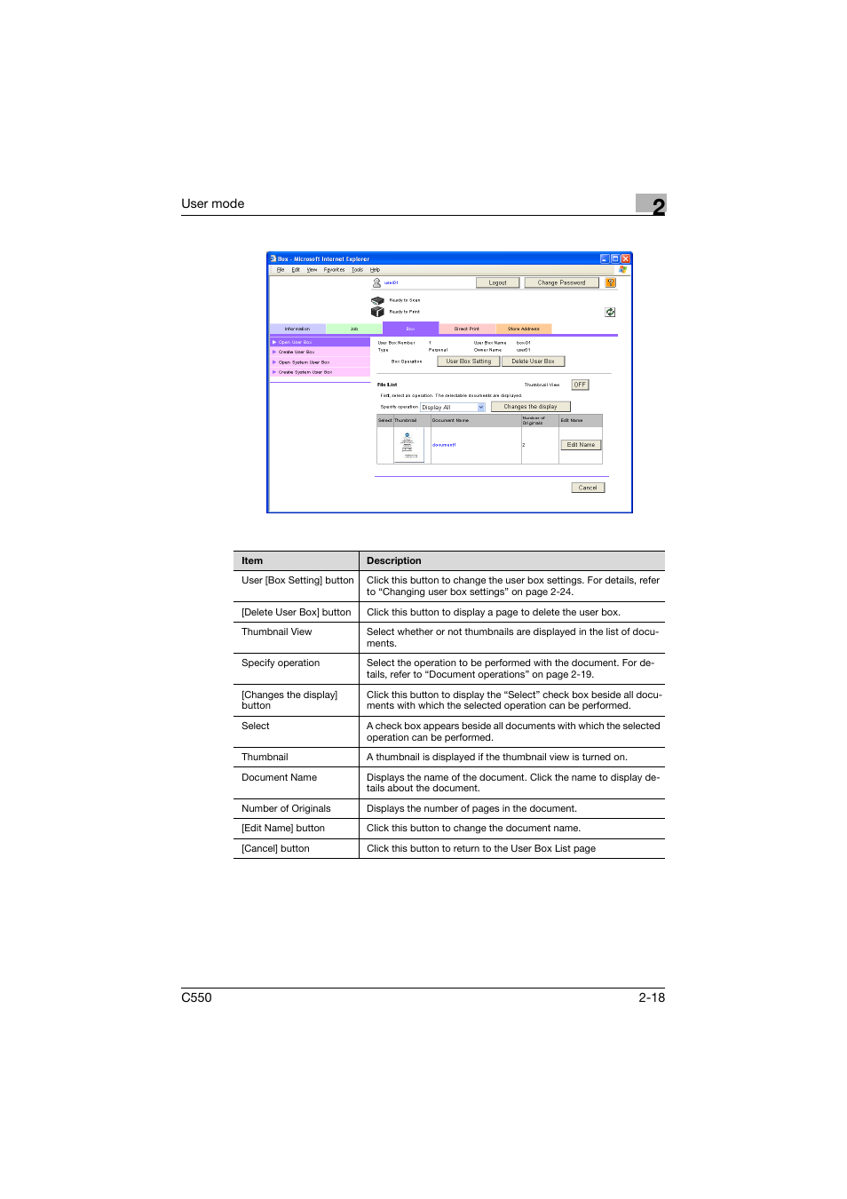 Konica Minolta bizhub C550 User Manual | Page 53 / 243