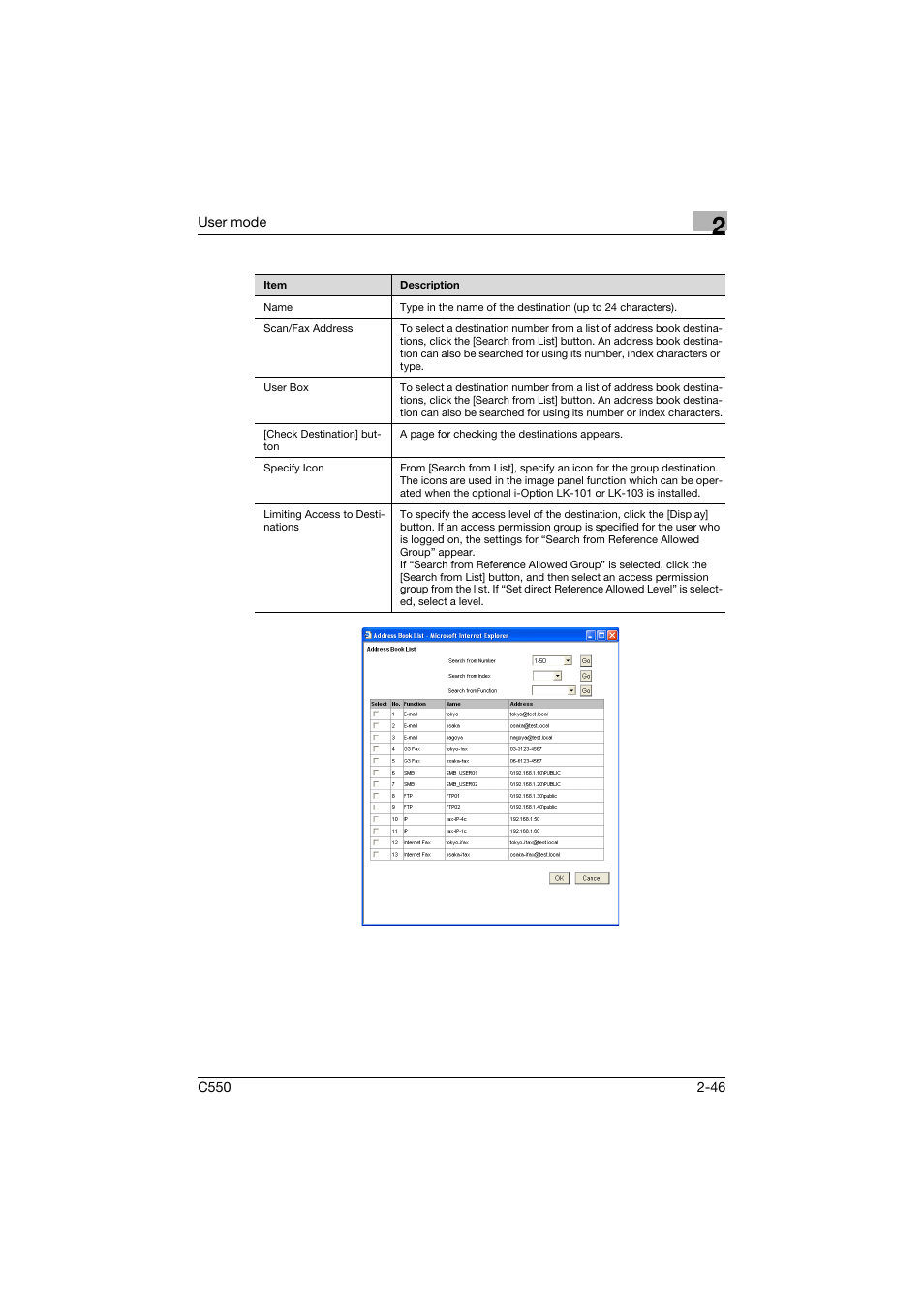 Konica Minolta bizhub C550 User Manual | Page 81 / 243