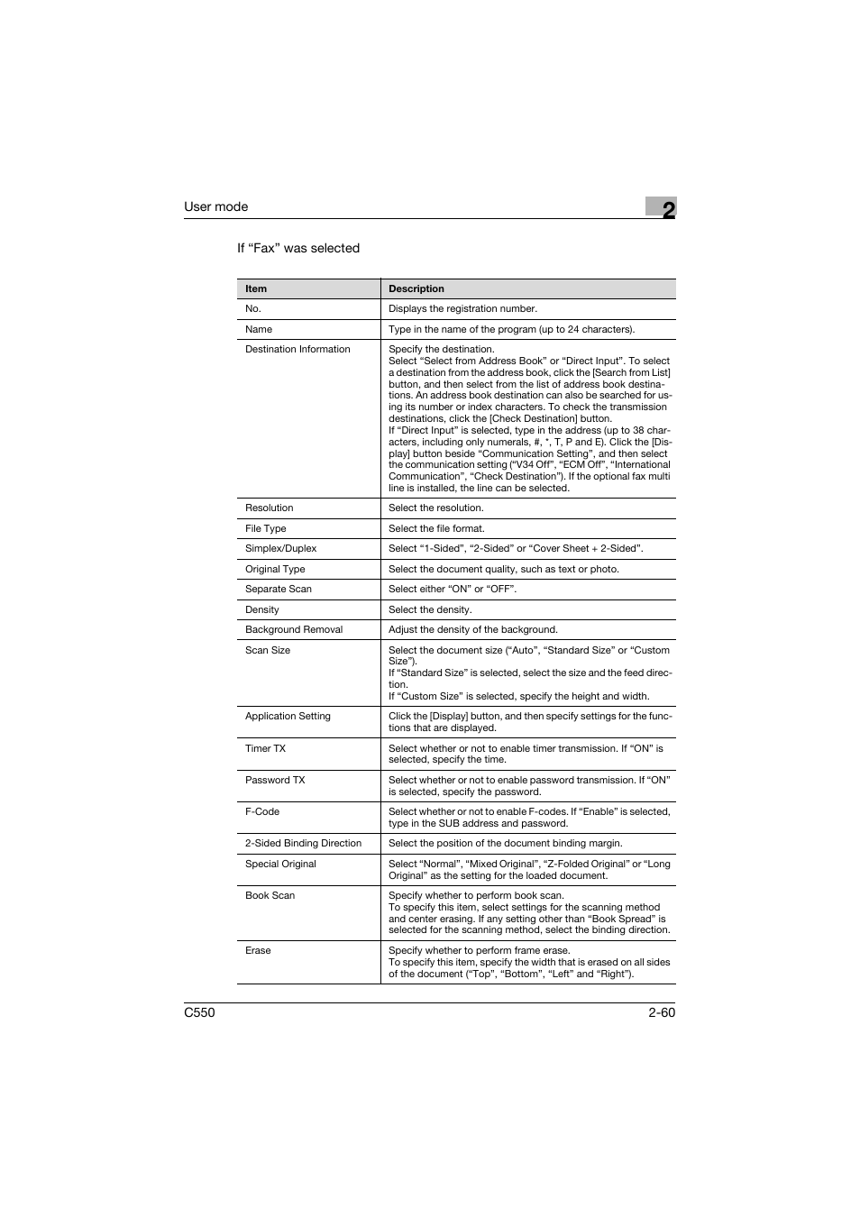 Konica Minolta bizhub C550 User Manual | Page 95 / 243