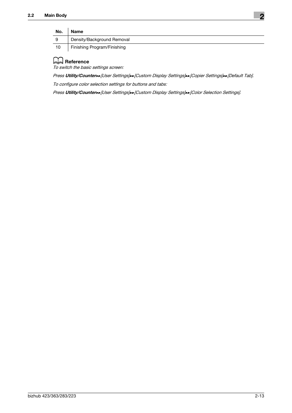 Konica Minolta BIZHUB 223 User Manual | Page 24 / 266