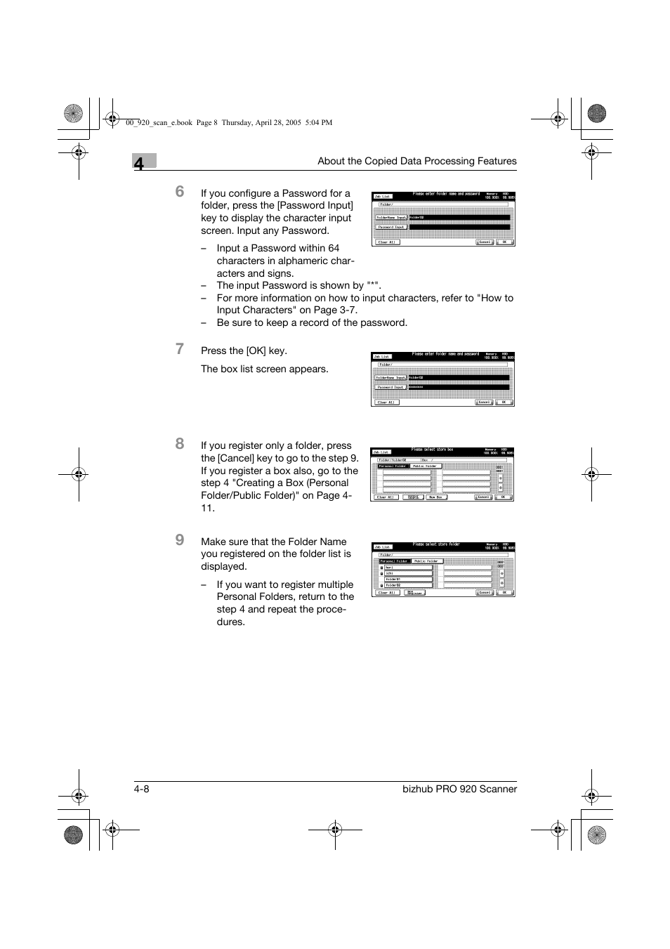 Konica Minolta bizhub PRO 920 User Manual | Page 43 / 178