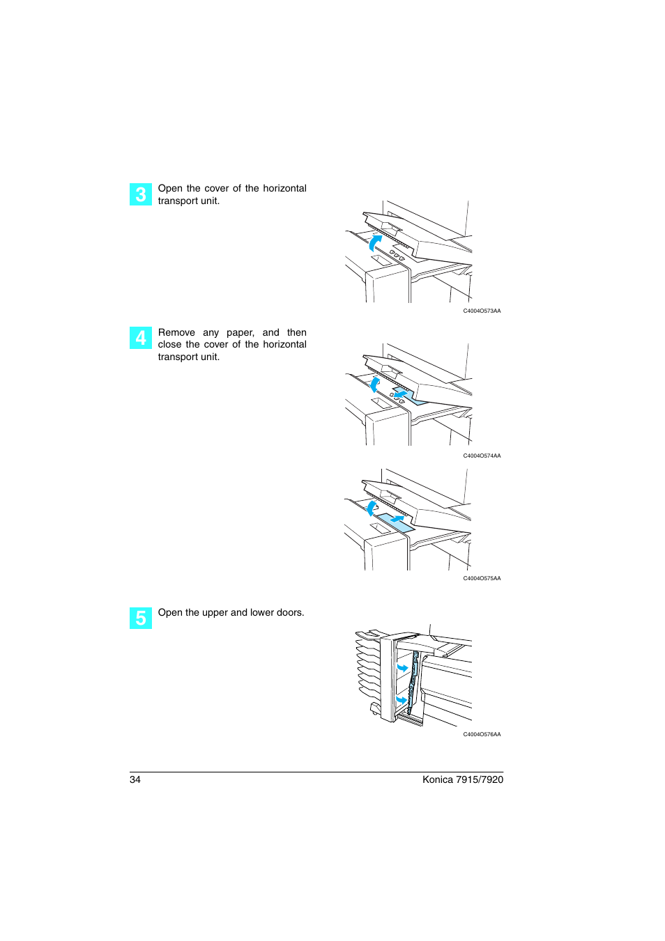 Konica Minolta 7920 User Manual | Page 38 / 40