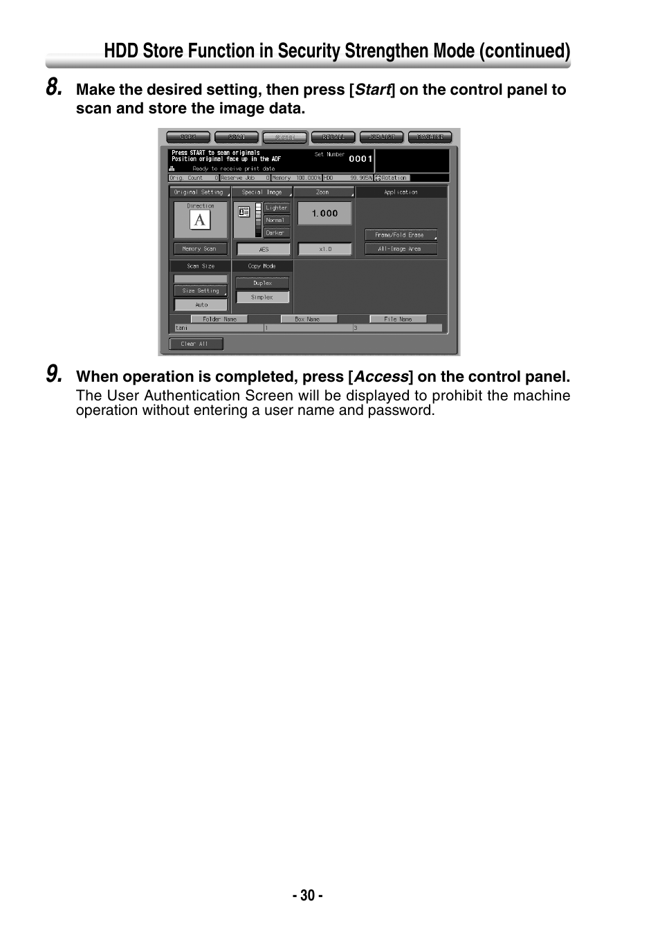 Konica Minolta BIZHUB PRO 1050 User Manual | Page 38 / 64