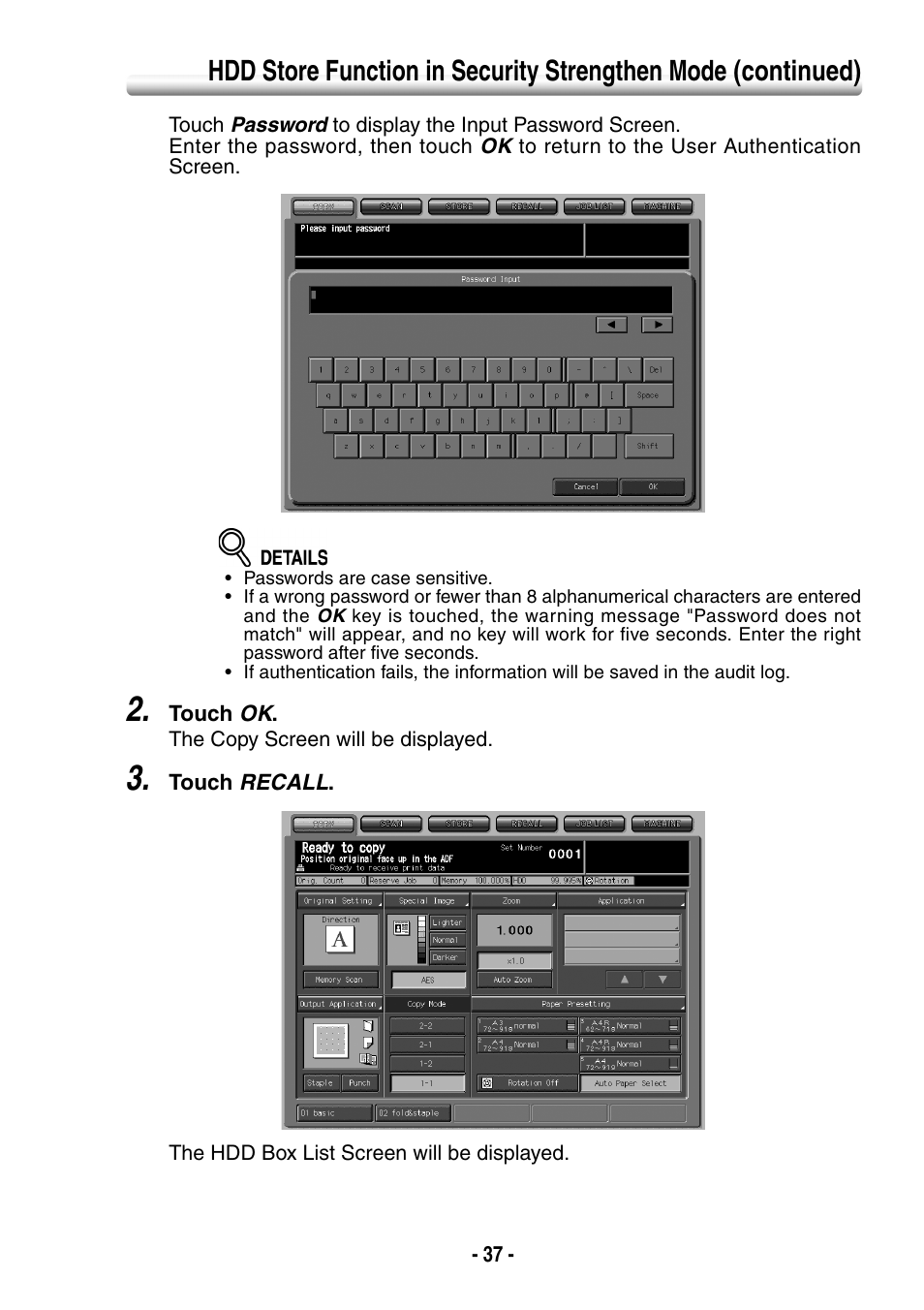 Konica Minolta BIZHUB PRO 1050 User Manual | Page 45 / 64