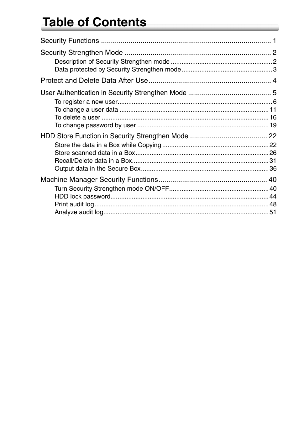 Konica Minolta BIZHUB PRO 1050 User Manual | Page 7 / 64