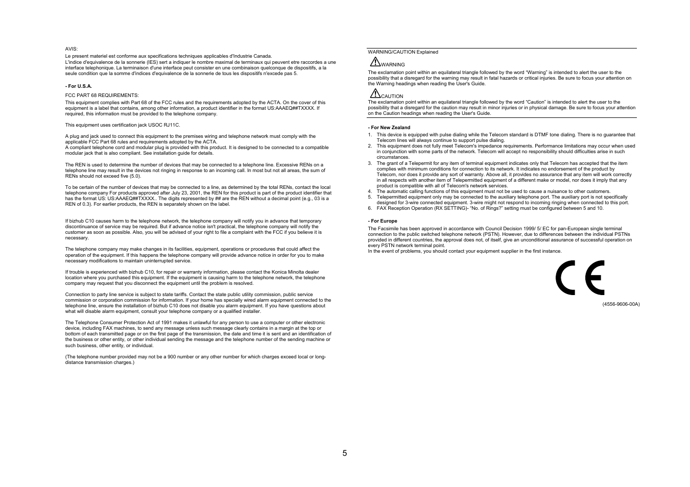 Konica Minolta bizhub C10X User Manual | Page 4 / 47