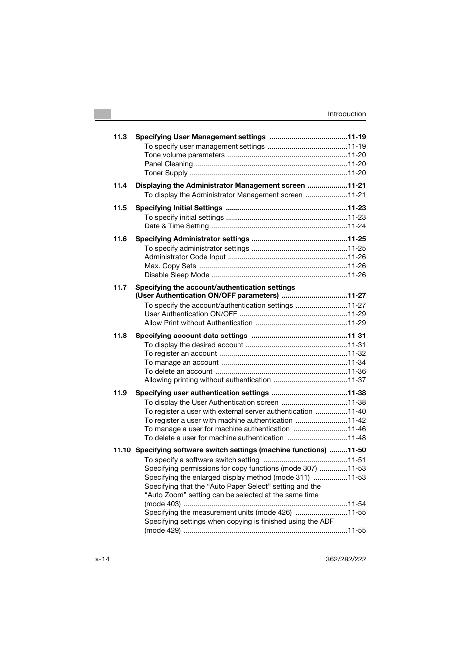 Konica Minolta bizhub 282 User Manual | Page 15 / 424