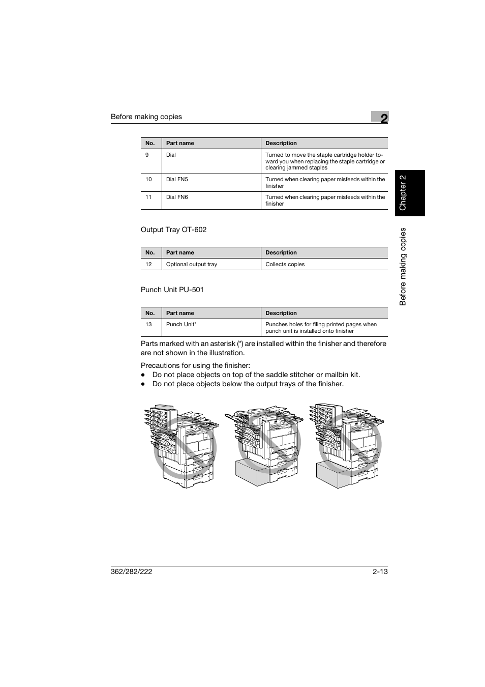 Konica Minolta bizhub 282 User Manual | Page 62 / 424