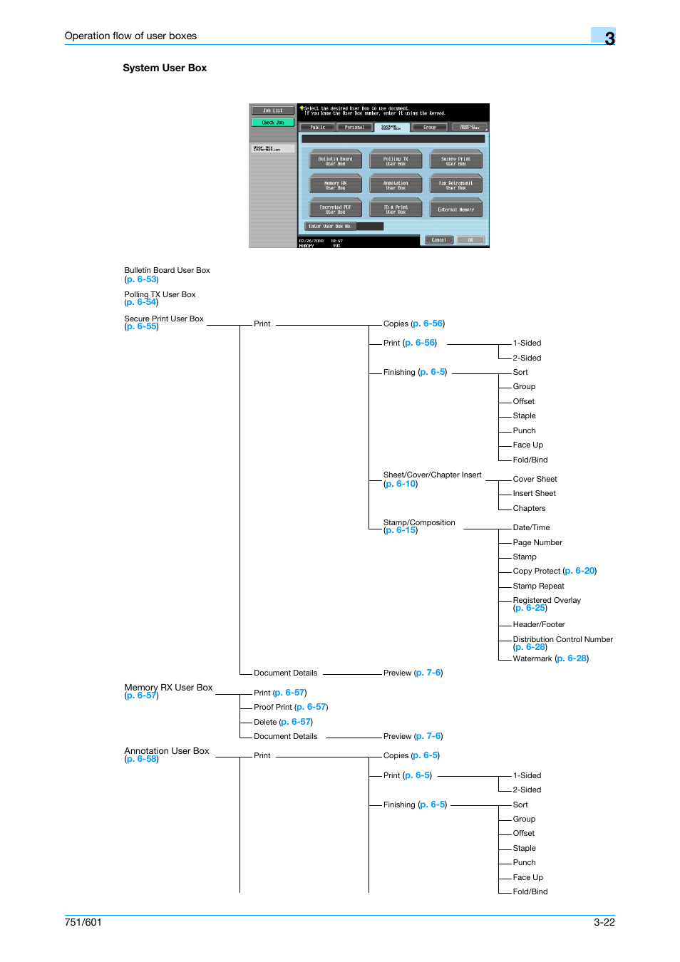 System user box, System user box -22 | Konica Minolta bizhub 751 User Manual | Page 70 / 238