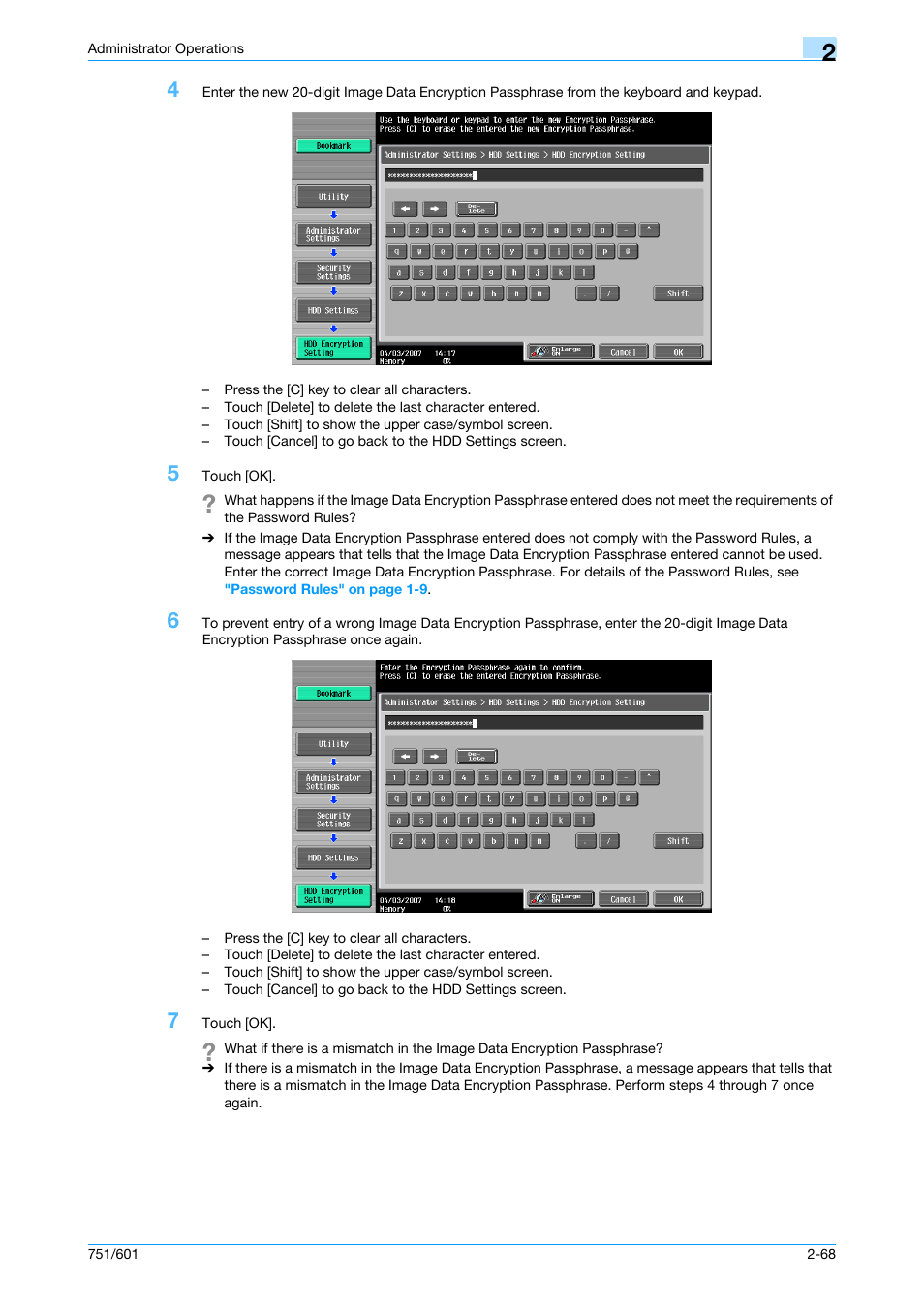 Konica Minolta bizhub 751 User Manual | Page 84 / 199