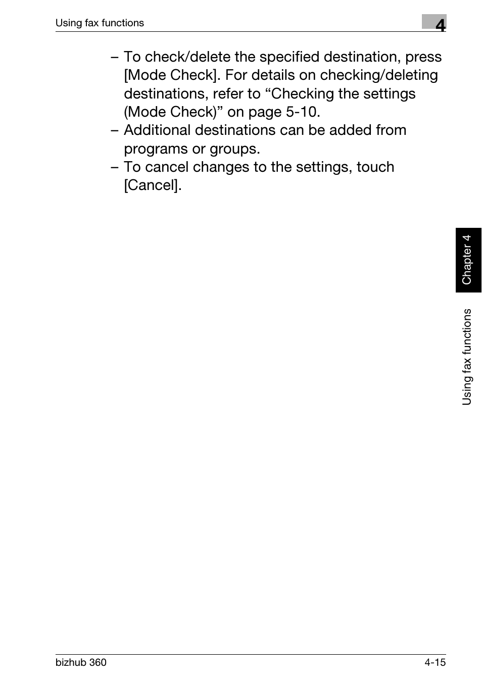 Konica Minolta bizhub 360 User Manual | Page 123 / 152