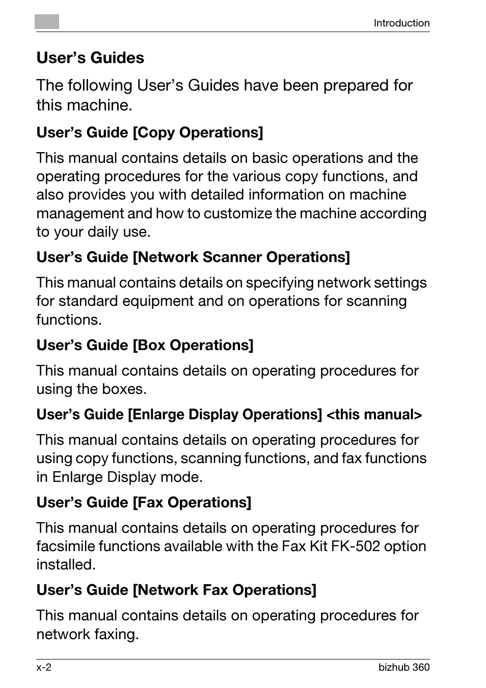 Konica Minolta bizhub 360 User Manual | Page 4 / 152