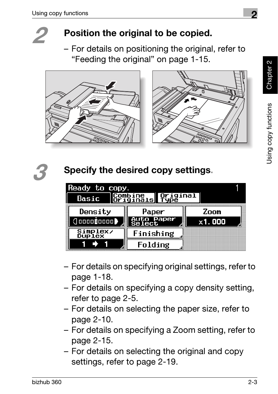 Konica Minolta bizhub 360 User Manual | Page 41 / 152