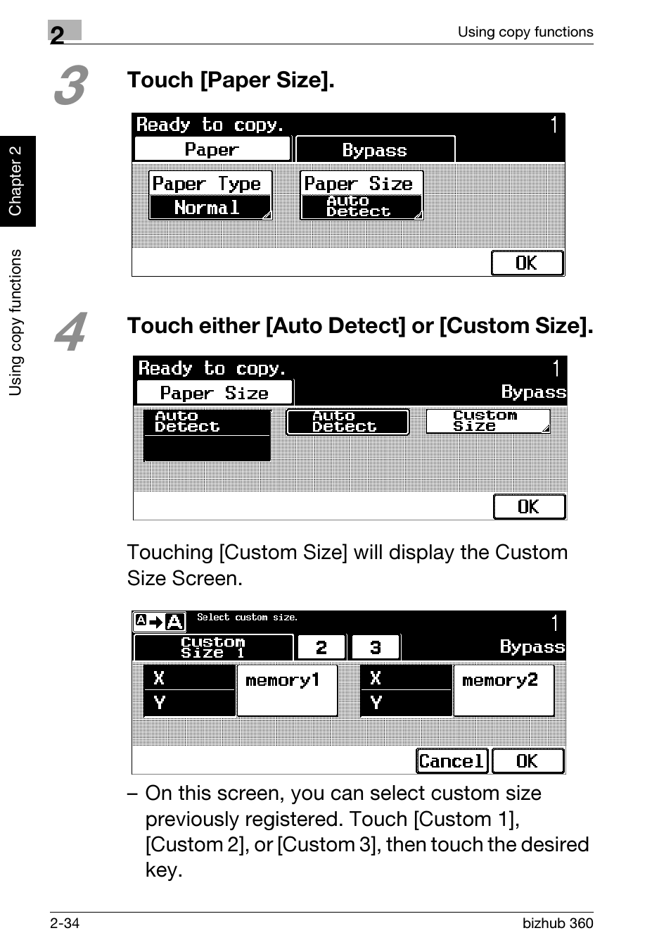 Konica Minolta bizhub 360 User Manual | Page 72 / 152