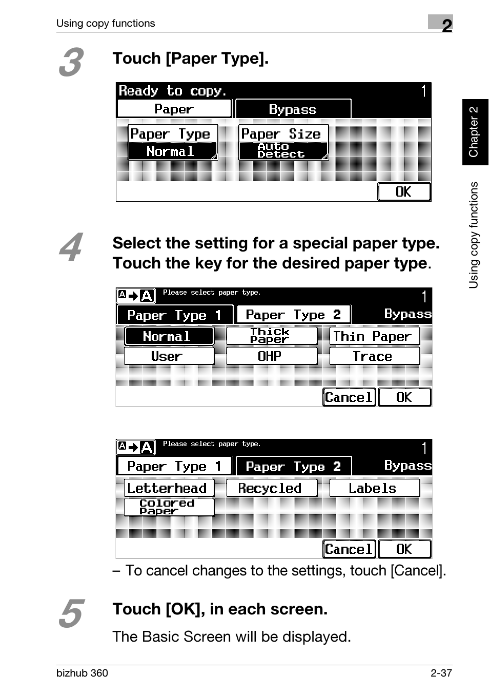 Konica Minolta bizhub 360 User Manual | Page 75 / 152