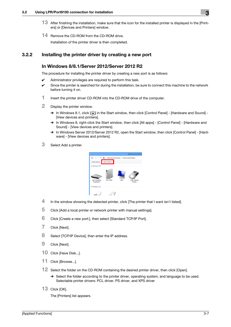 In windows 8/8.1/server 2012/server 2012 r2 | Konica Minolta bizhub C3350 User Manual | Page 115 / 153
