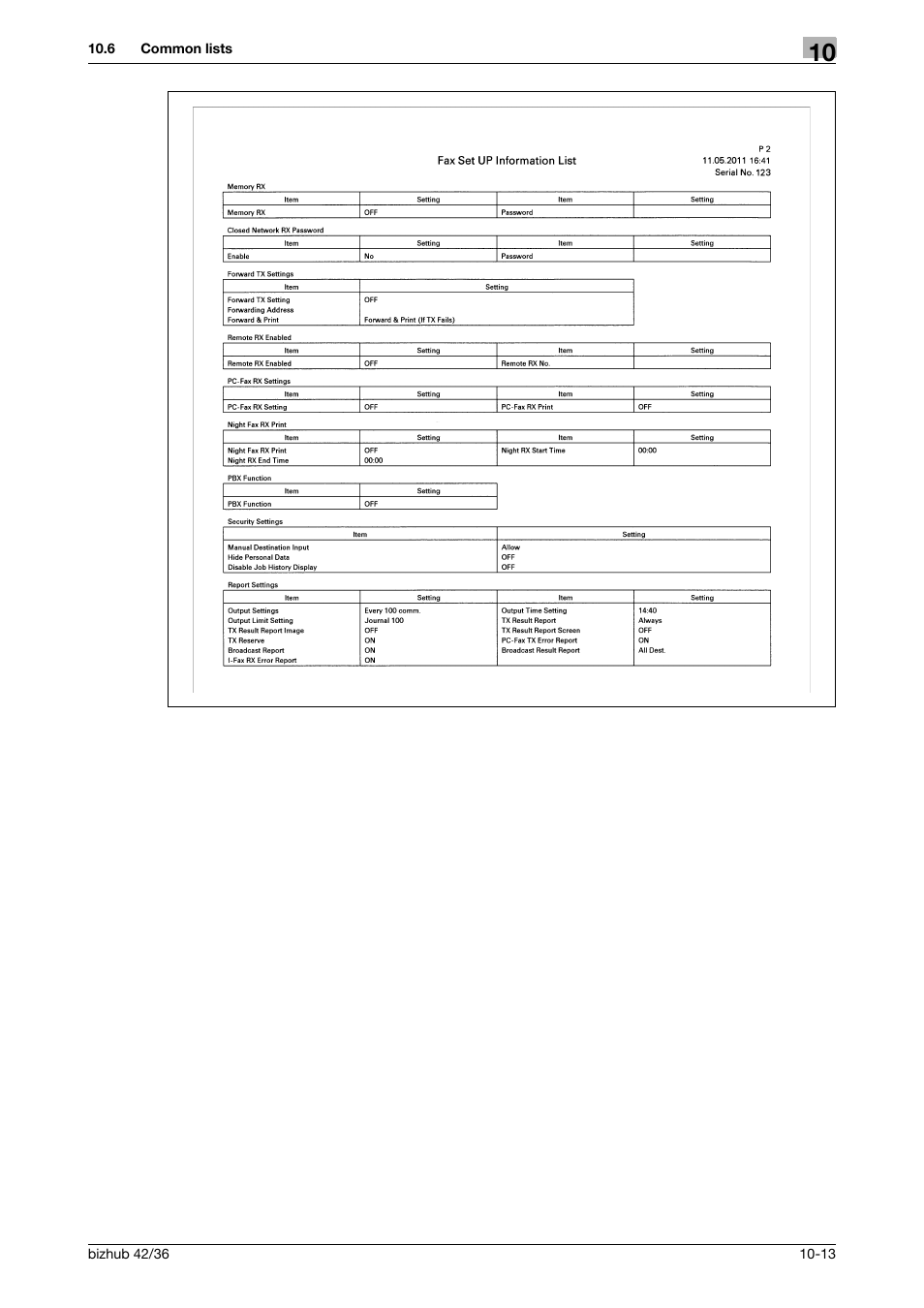 Konica Minolta bizhub 36 User Manual | Page 141 / 195