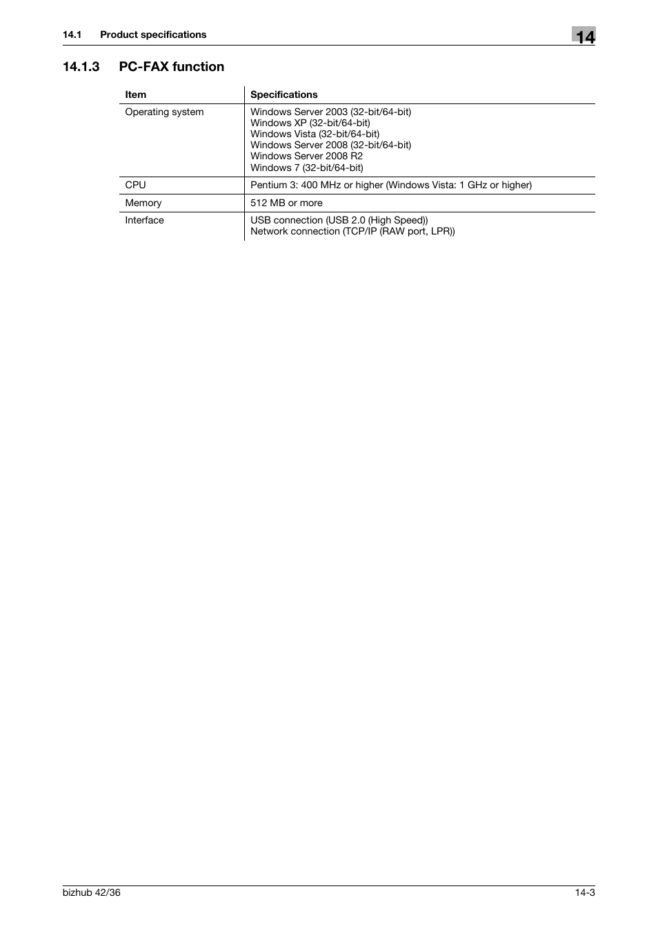 3 pc-fax function, Pc-fax function -3 | Konica Minolta bizhub 36 User Manual | Page 181 / 195