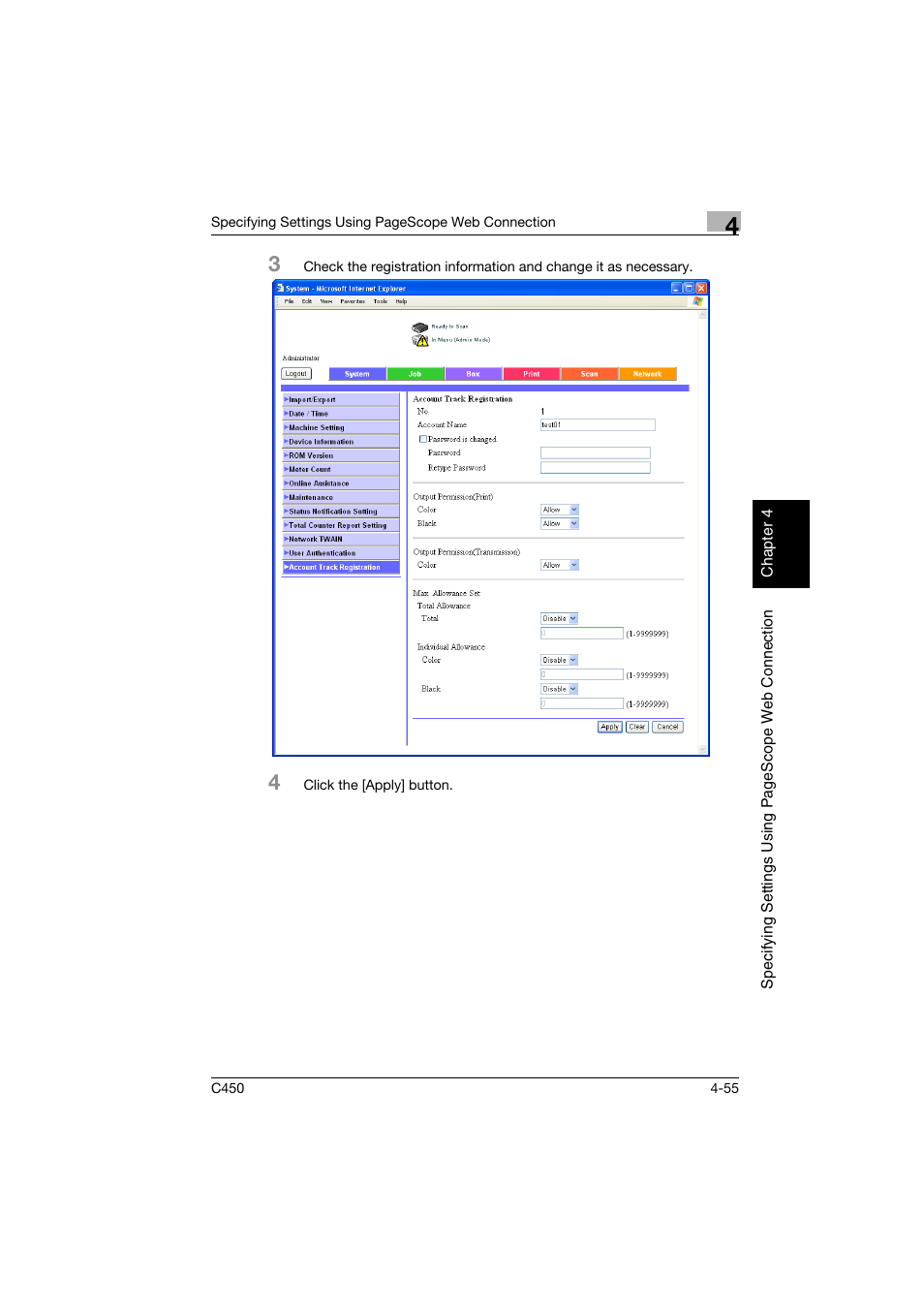 Konica Minolta BIZHUB C450 User Manual | Page 314 / 396