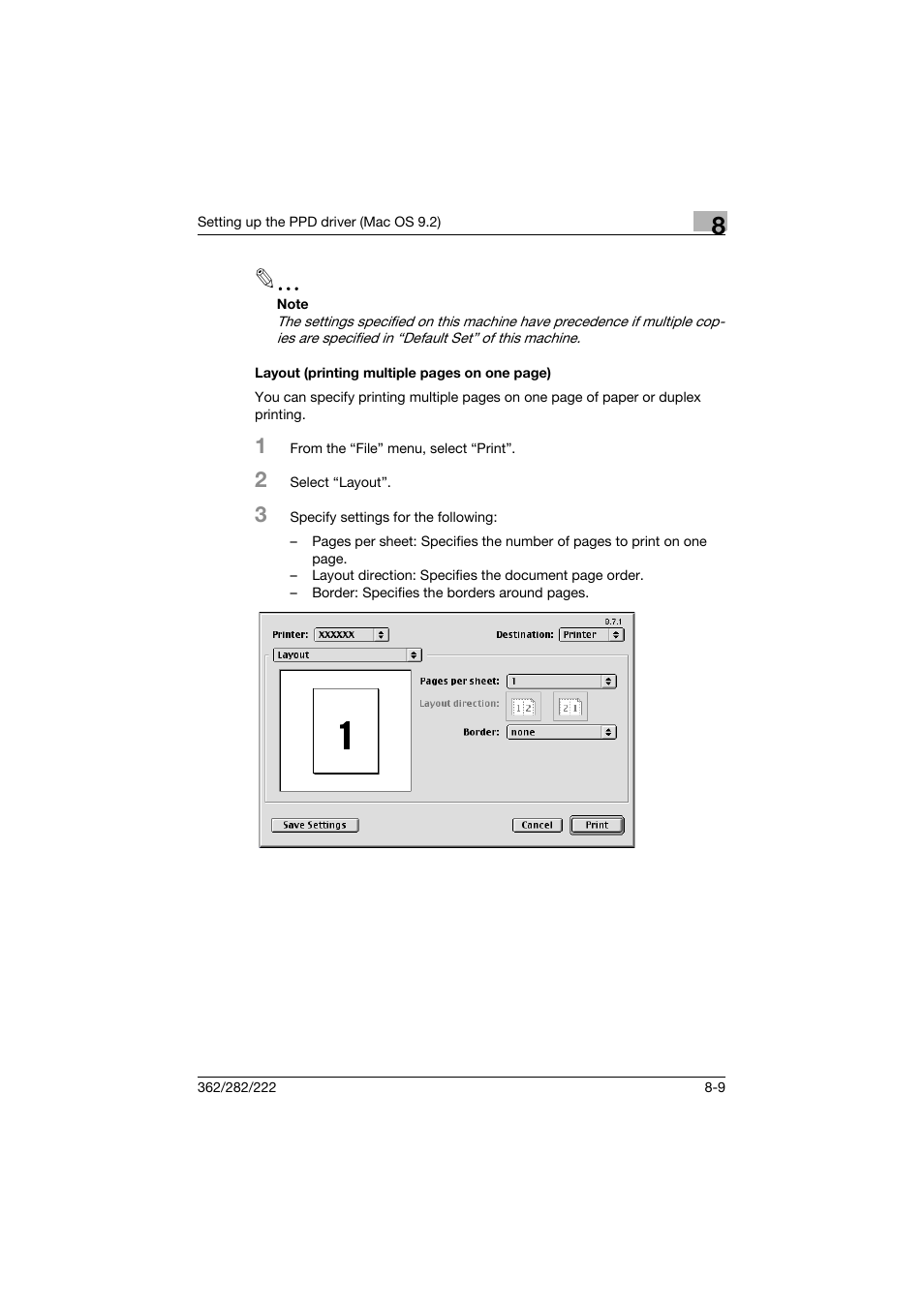 Konica Minolta bizhub 362 User Manual | Page 233 / 372