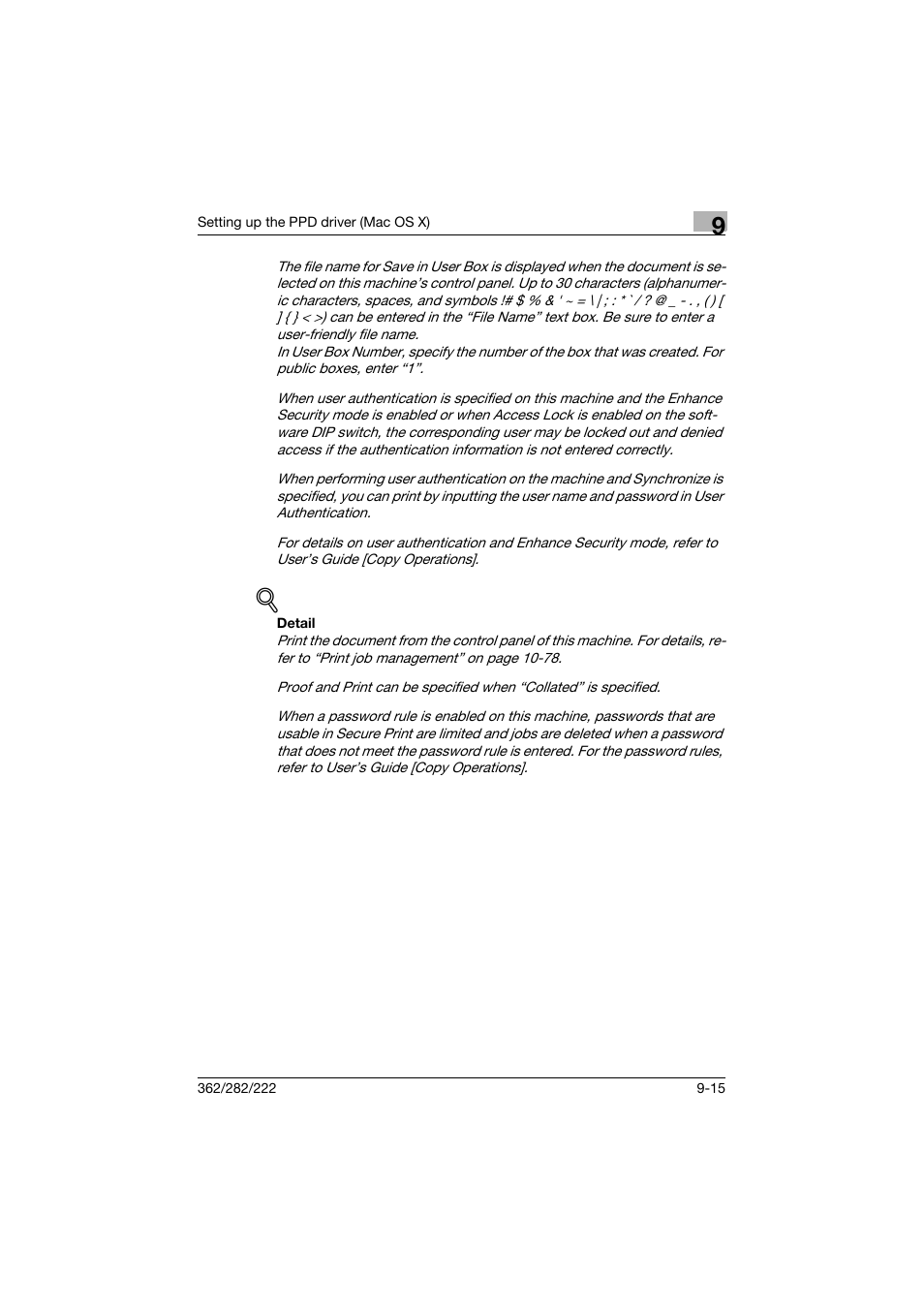 Konica Minolta bizhub 362 User Manual | Page 252 / 372