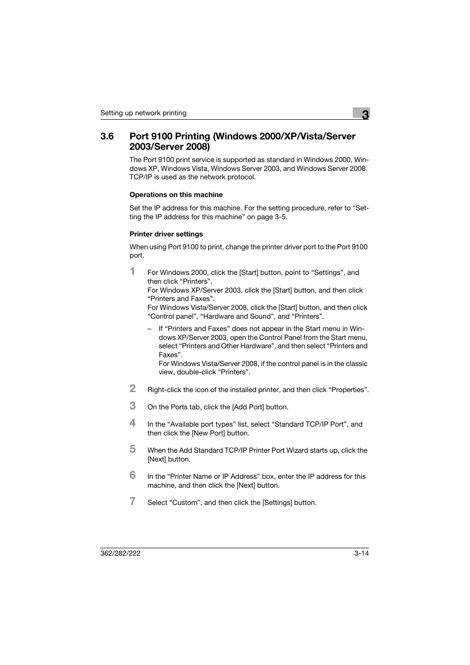 Operations on this machine, Printer driver settings | Konica Minolta bizhub 362 User Manual | Page 72 / 372