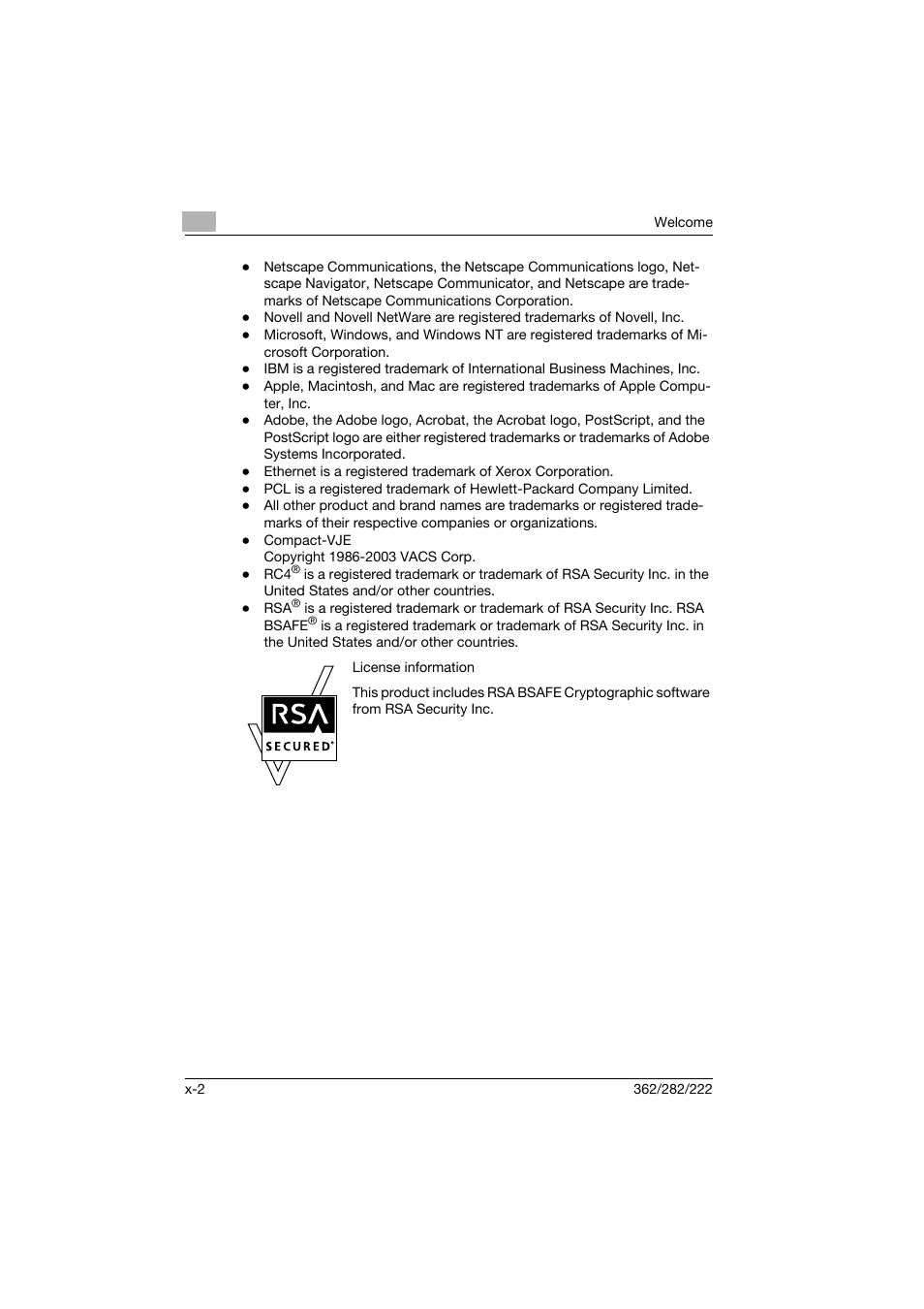 Konica Minolta bizhub 222 User Manual | Page 3 / 94