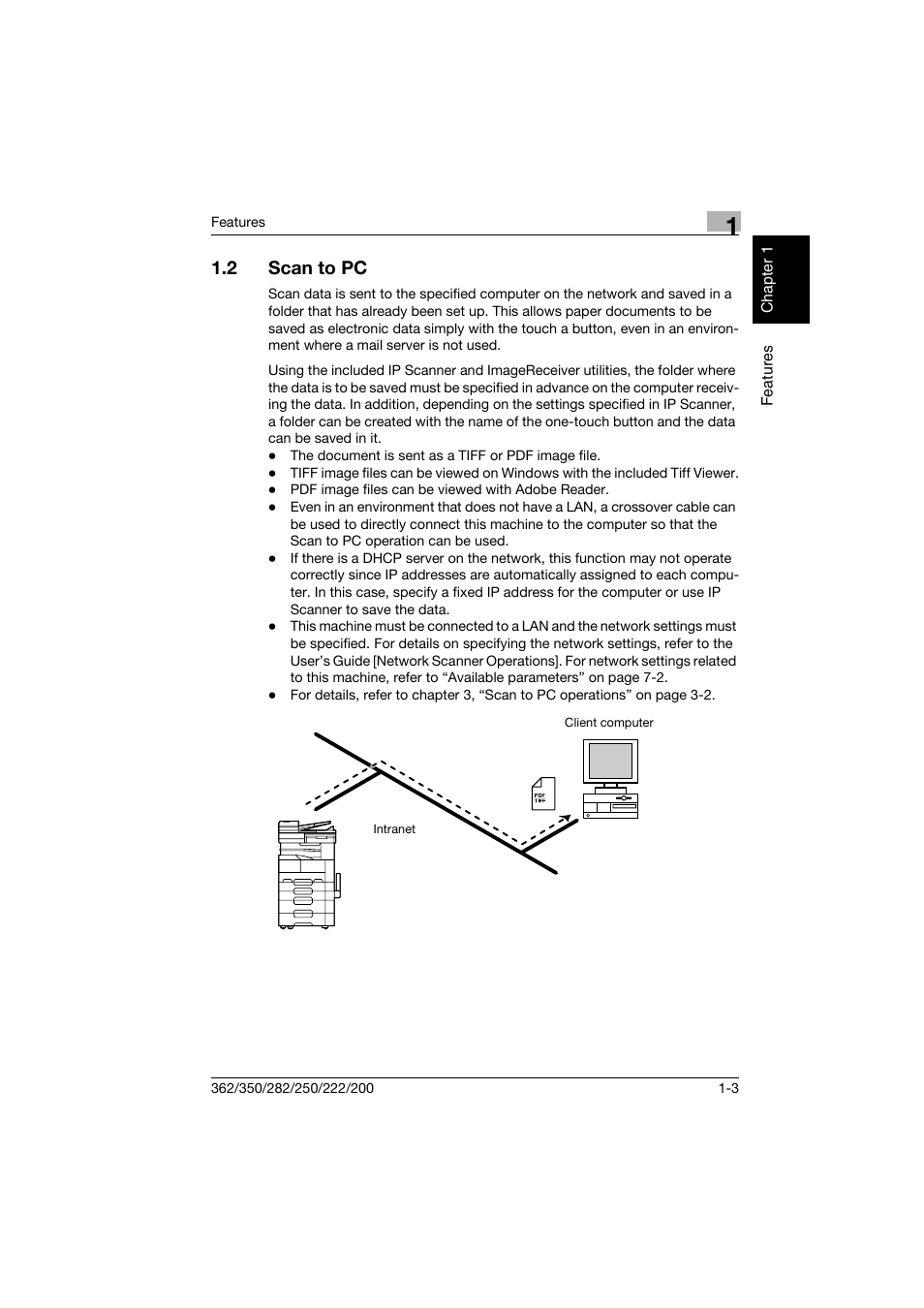 2 scan to pc, Scan to pc -3 | Konica Minolta bizhub 282 User Manual | Page 22 / 288
