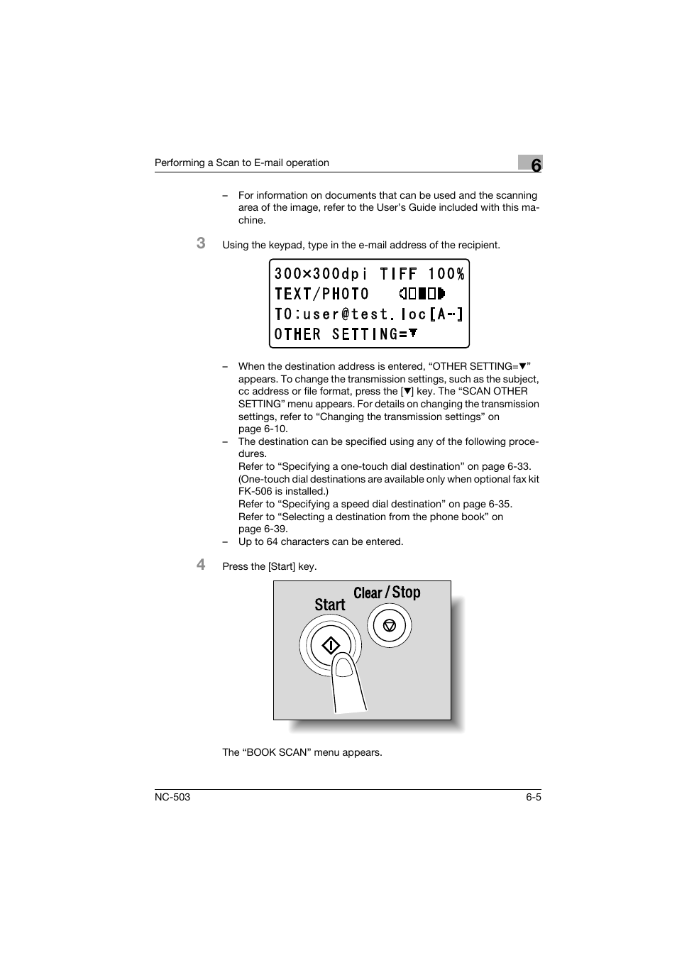 Konica Minolta NC-503 User Manual | Page 112 / 244