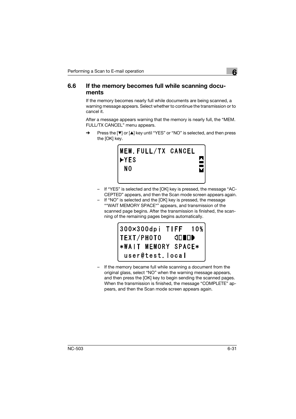 Konica Minolta NC-503 User Manual | Page 138 / 244