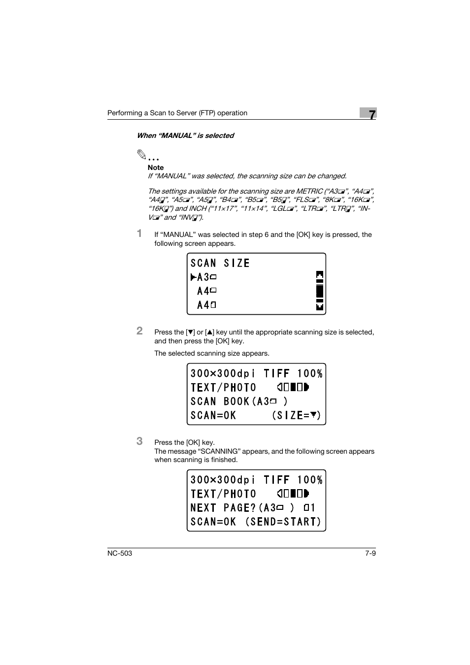 Konica Minolta NC-503 User Manual | Page 162 / 244