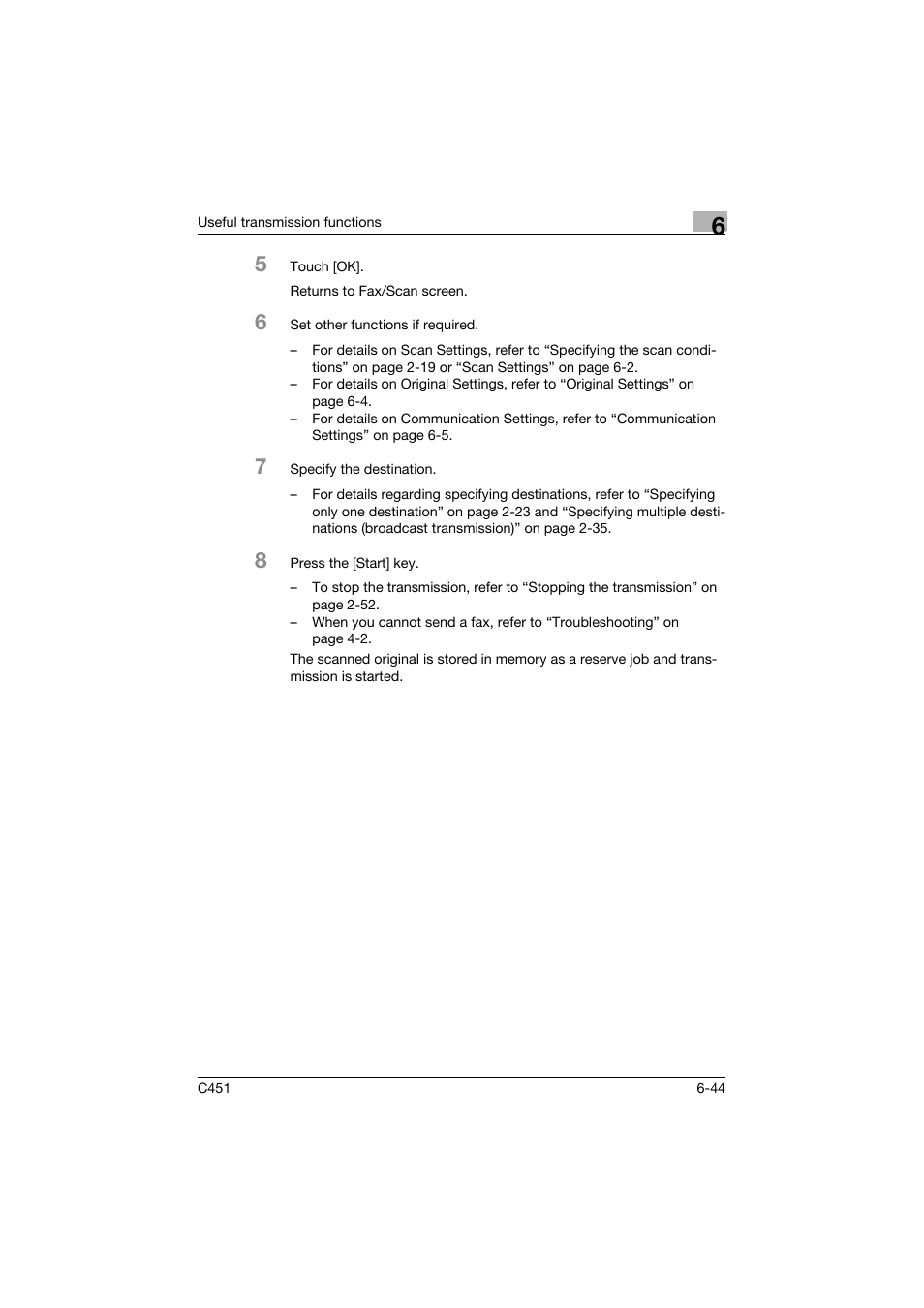 Konica Minolta bizhub C451 User Manual | Page 185 / 399