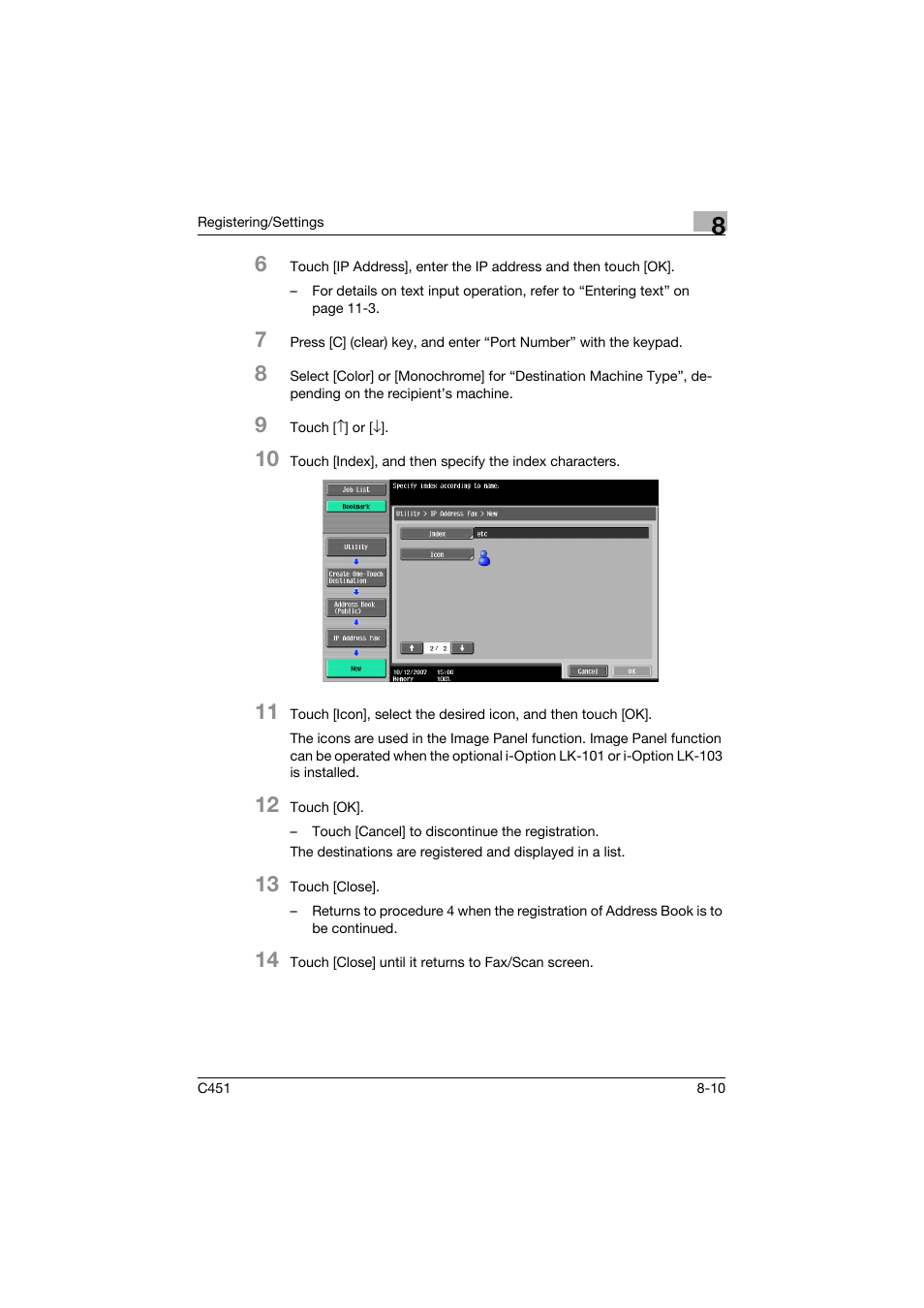Konica Minolta bizhub C451 User Manual | Page 208 / 399