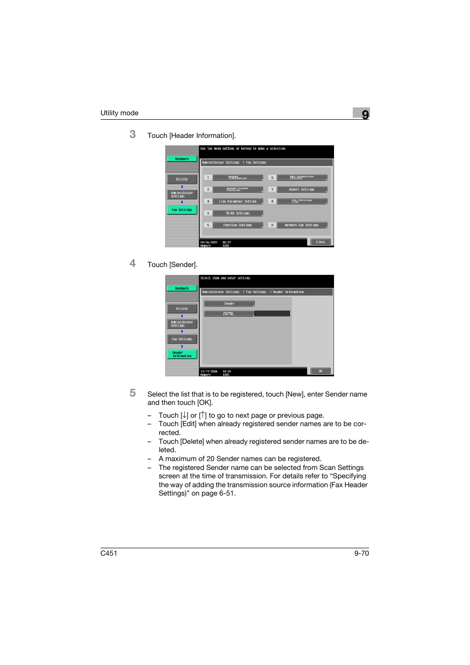 Konica Minolta bizhub C451 User Manual | Page 316 / 399
