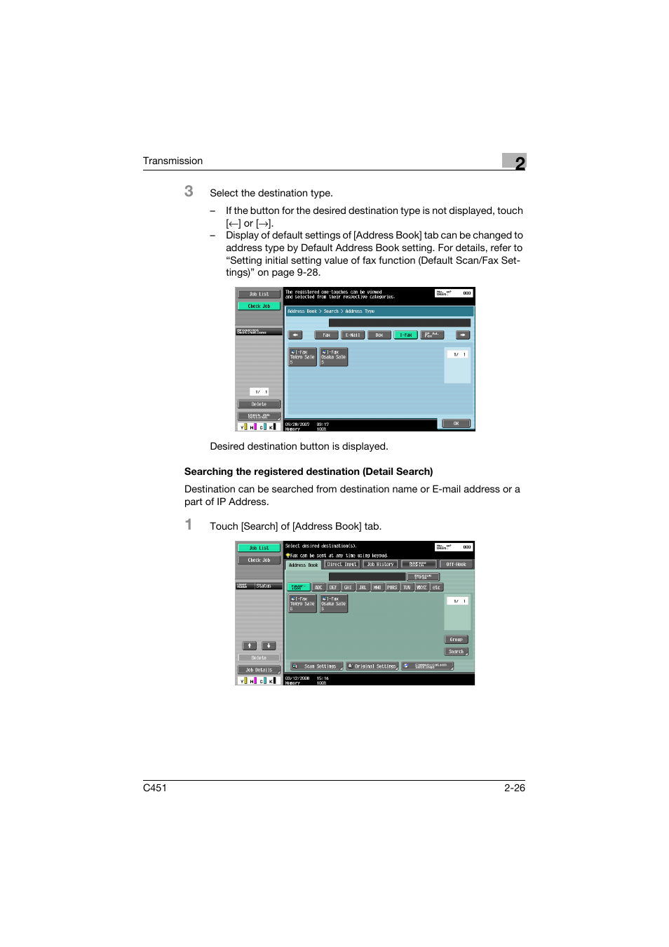 Konica Minolta bizhub C451 User Manual | Page 69 / 399