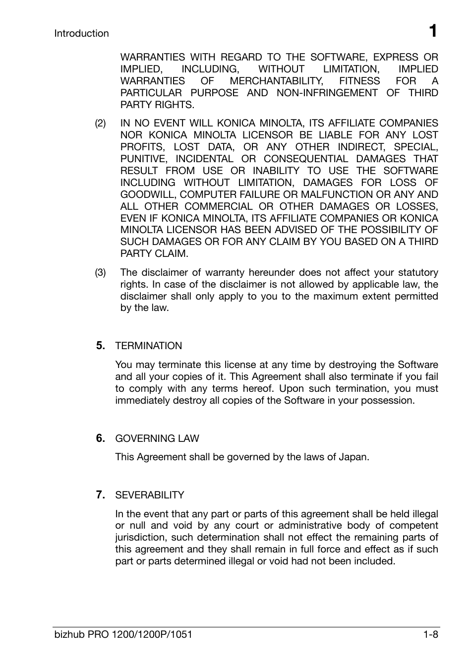 Konica Minolta bizhub PRO 1200 User Manual | Page 12 / 147