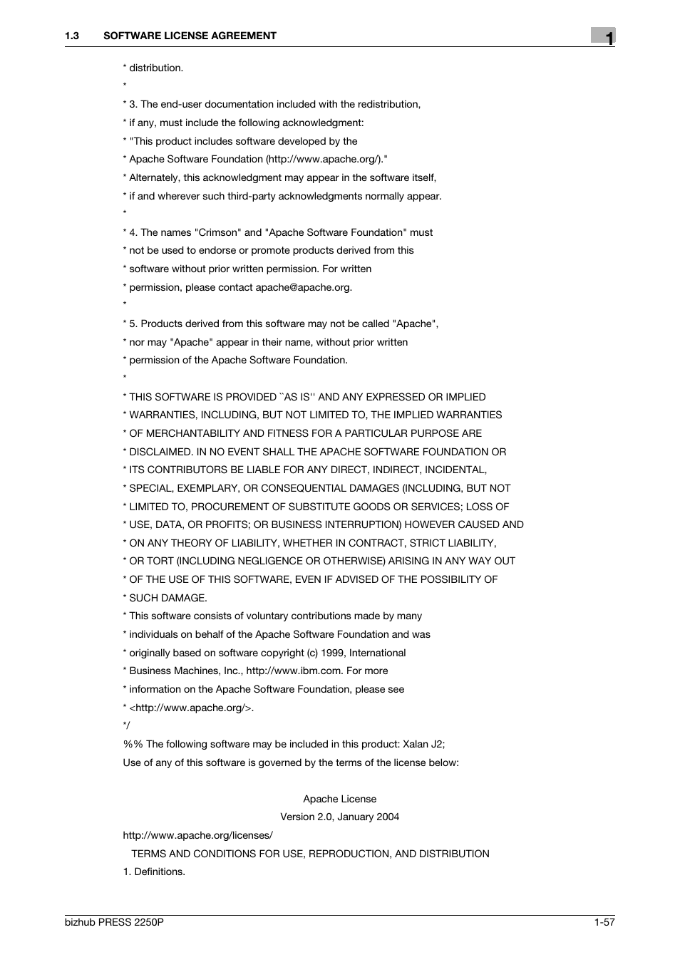 Konica Minolta bizhub PRESS 2250P User Manual | Page 59 / 92