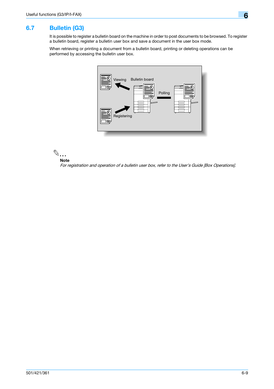 7 bulletin (g3), Bulletin (g3) -9 | Konica Minolta bizhub 421 User Manual | Page 146 / 321