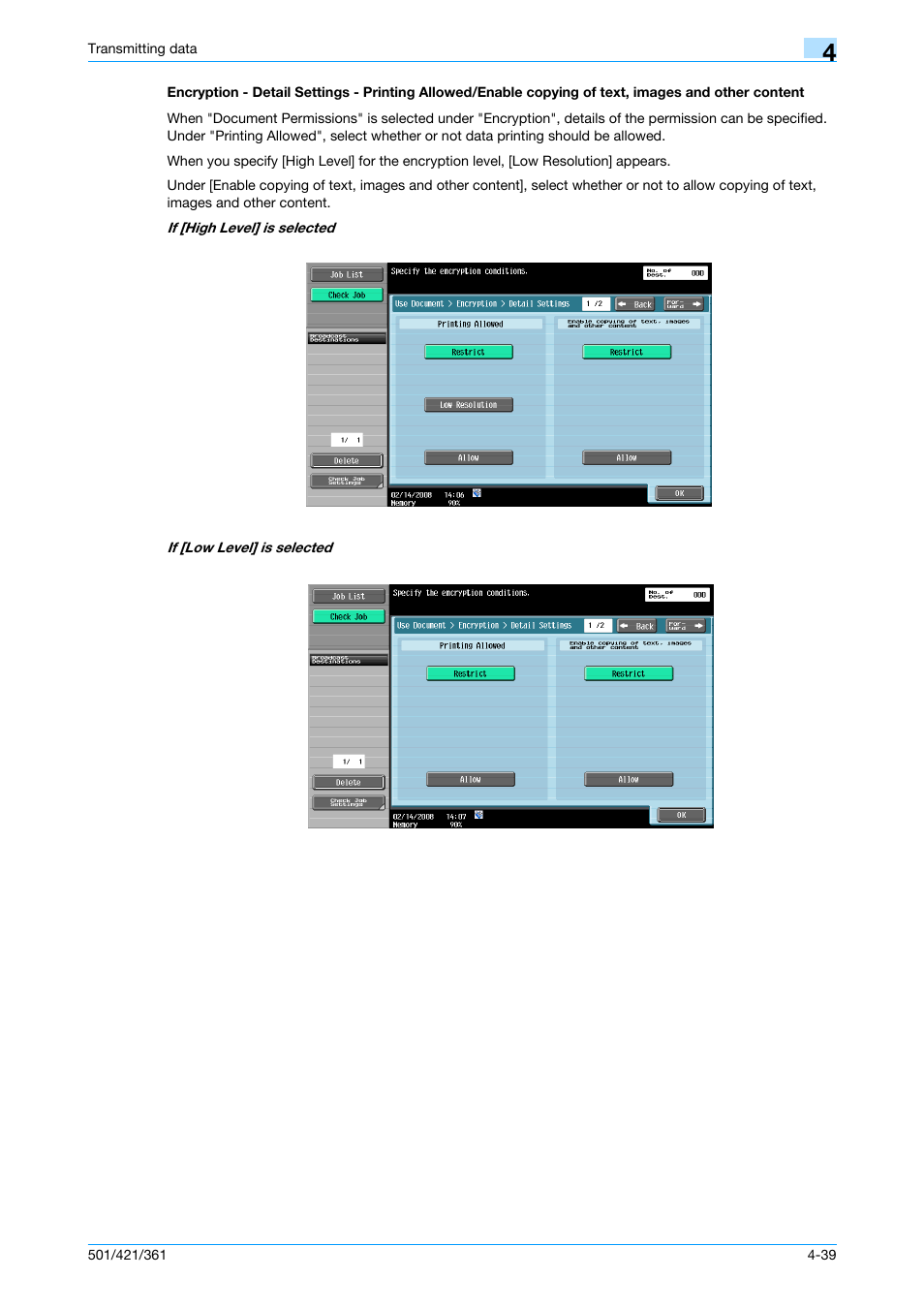 Konica Minolta bizhub 421 User Manual | Page 92 / 321