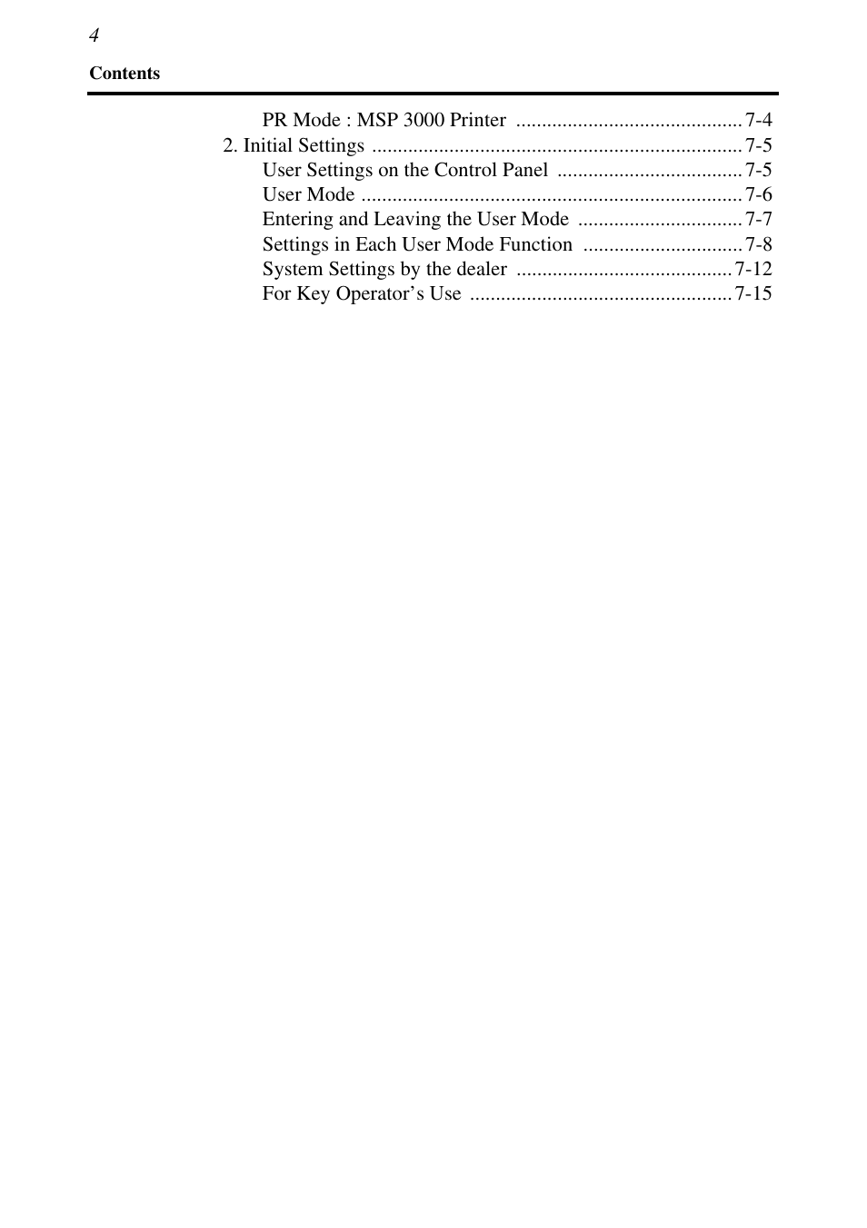 Konica Minolta MSP3500 User Manual | Page 24 / 136