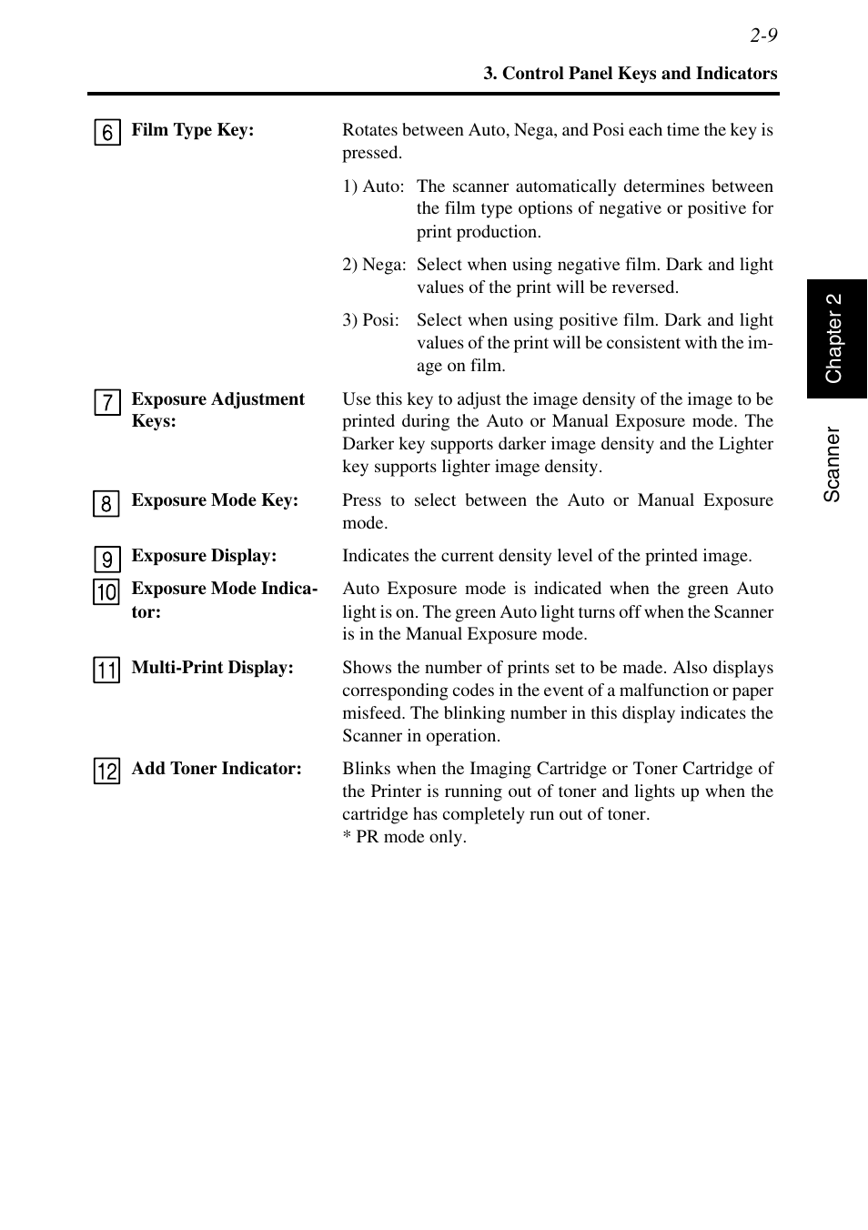 Konica Minolta MSP3500 User Manual | Page 41 / 136