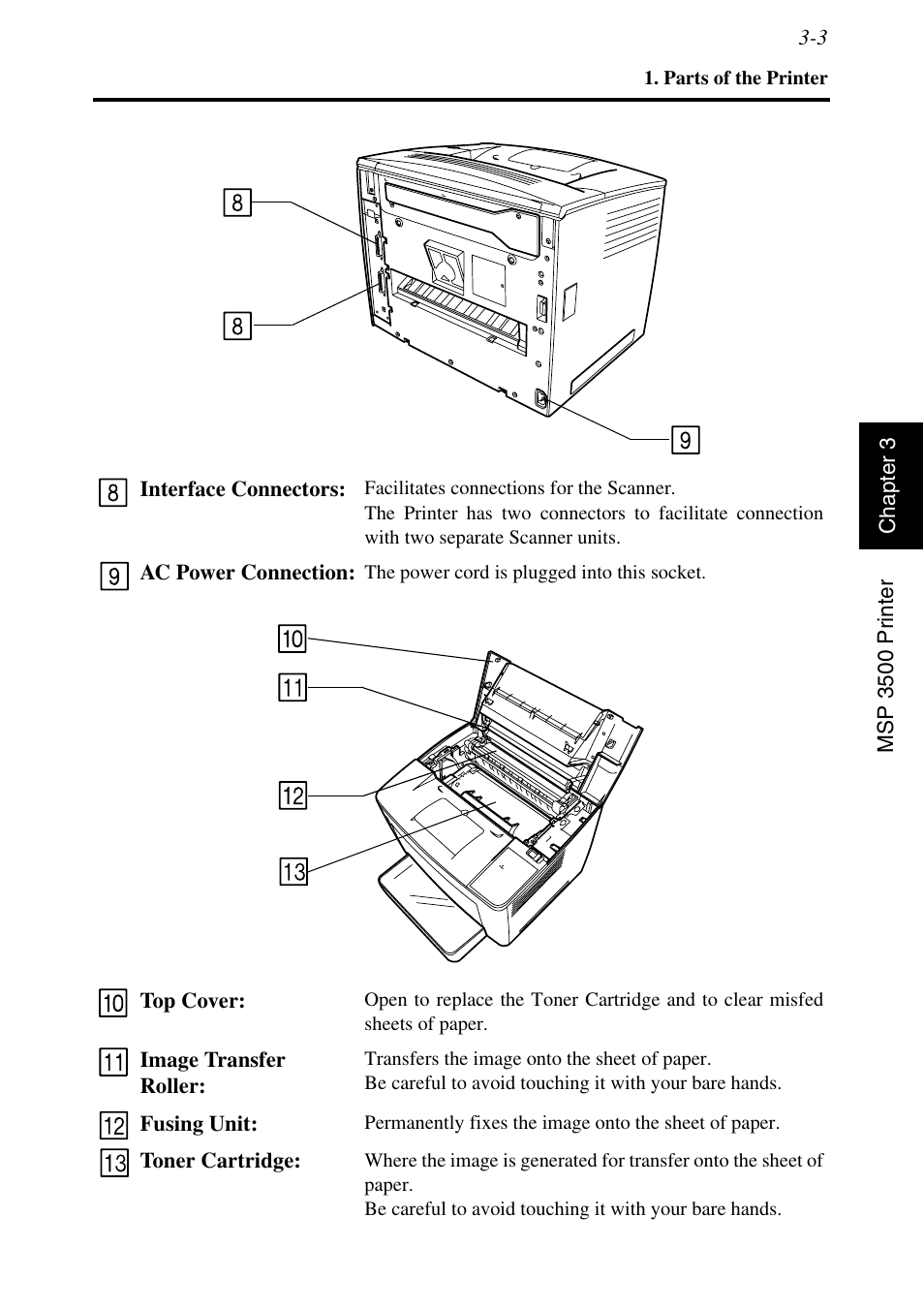 Konica Minolta MSP3500 User Manual | Page 79 / 136